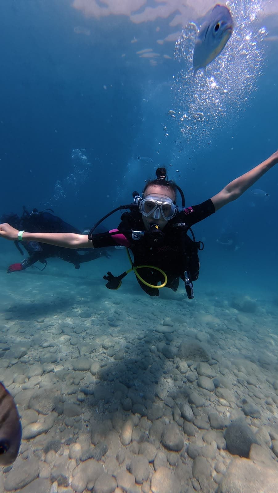 Oasis Dive Center ile Akdeniz'de dalış anılarından bir kare