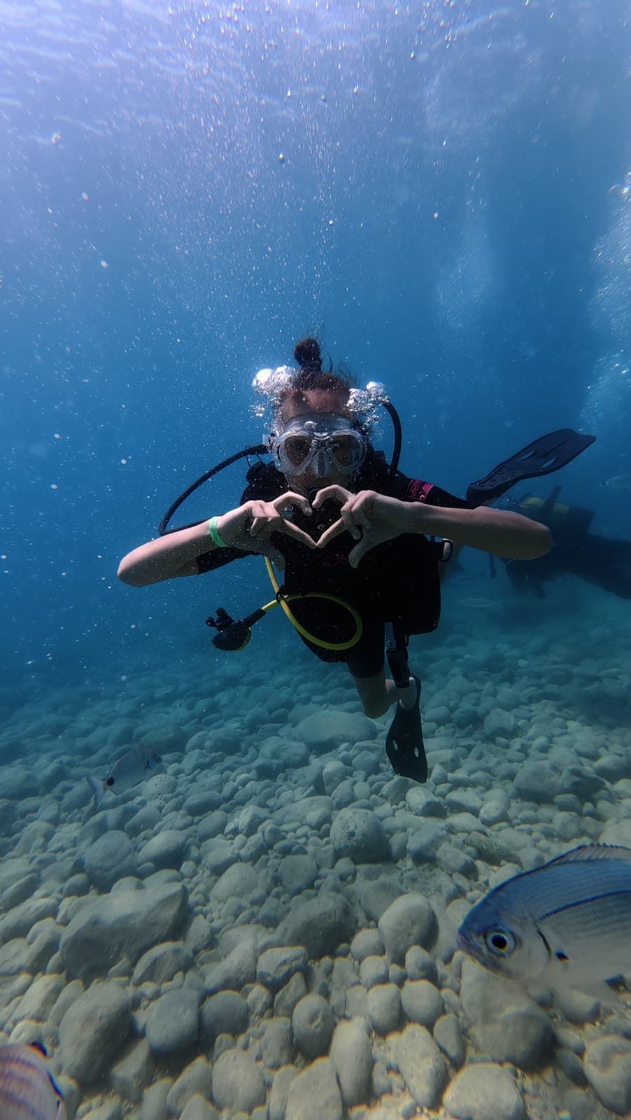 Oasis Dive Center ile Akdeniz'de dalış anılarından bir kare